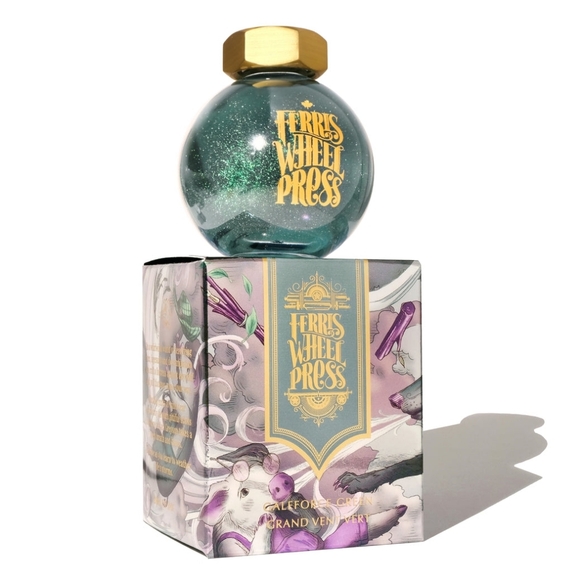 Anthropologie Other - ⭐*NIB!* FerriTales | Galeforce Green 85ml Fountain Pen Ink by Ferris Wheel Press
